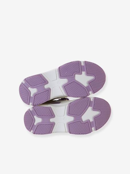 Baskets met klittenband en elastische veters kind collectie kleuterschool ecru - vertbaudet enfant 