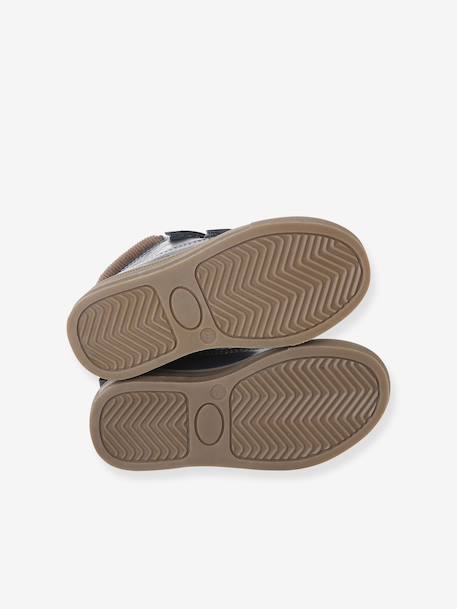 Boots enfant garçon synthétique à scratchs marine - vertbaudet enfant 