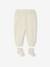 Ensemble uni pantalon et paire de chaussettes beige chiné - vertbaudet enfant 