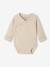 Ensemble naissance évolutif 4 pièces body + legging + bavoir + doudou écru - vertbaudet enfant 
