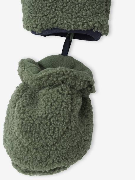 Combipilote naissance en sherpa kaki - vertbaudet enfant 