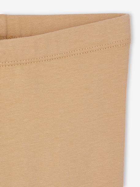 Lot de 2 leggings bébé fille BASICS écru+LOT MARINE GRISE+ocre - vertbaudet enfant 