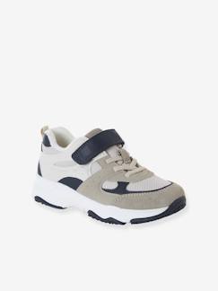 Chaussures-Baskets enfant garçon synthétique lacets élastiqués