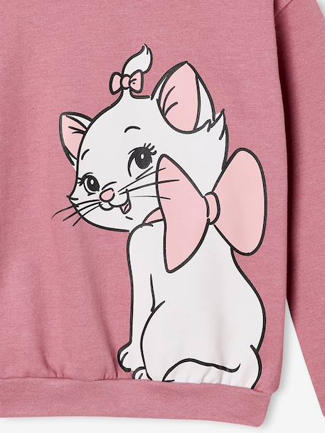 Sweat à capuche Marie en molleton rose - vertbaudet enfant 