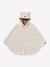 Poncho de voyage adaptable sur siège auto & porte bébé beige+écru - vertbaudet enfant 