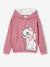Sweat à capuche Marie en molleton rose - vertbaudet enfant 