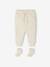 Ensemble uni pantalon et paire de chaussettes beige chiné - vertbaudet enfant 