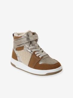 Chaussures-Baskets enfant fille synthétique fourrées