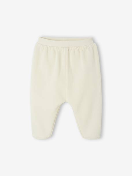 Gewatteerde babypakje vestje + broek blauw+ecru - vertbaudet enfant 