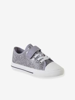 Chaussures-Chaussures fille 23-38-Baskets, tennis-Basket enfant fille synthétique à scratchs
