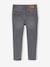 Jean fille slim morphologik tour de hanches fin bleu foncé+bleu moyen+denim gris+gris - vertbaudet enfant 