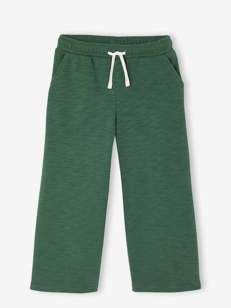 Jogging fille large marine+vert+vert d'eau - vertbaudet enfant 