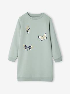 -Basics fleece meisjesjurk