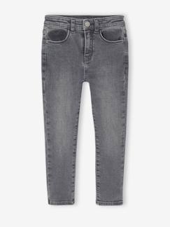 Jean fille slim morphologik tour de hanches fin  - vertbaudet enfant