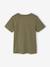 T-shirt garçon imprimé devant écru+olive - vertbaudet enfant 