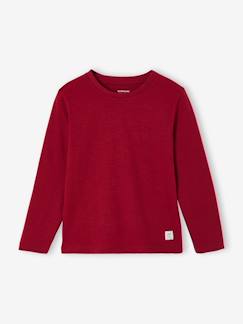 Garçon-T-shirt, polo, sous-pull-T-shirt garçon unis manches longues personnalisable