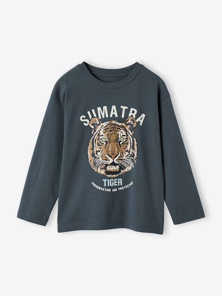 Garçon-Tee-shirt motif animal garçon