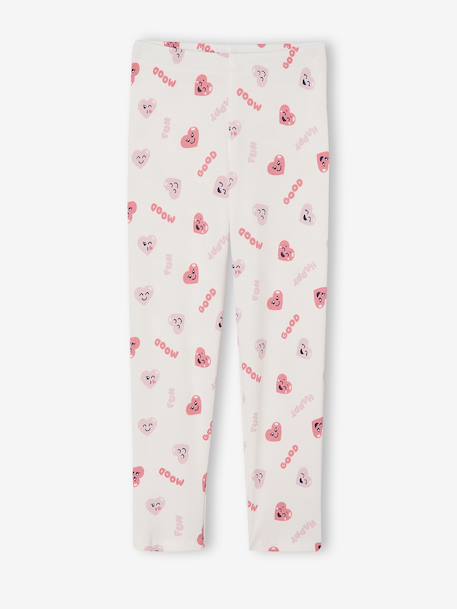 Lot de 2 pyjamas fille coeurs en côtes marine - vertbaudet enfant 