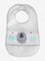 Lot de 3 bavoirs plastifiés avec récupérateur ASSORTIS OURS - vertbaudet enfant 