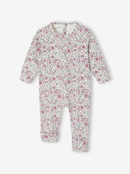 Lot de 2 pyjamas bébé fille transformables beige chiné - vertbaudet enfant 