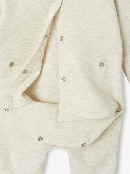 Set van 2 babyslaappakjes voor pasgeborenen gemêleerd beige - vertbaudet enfant 