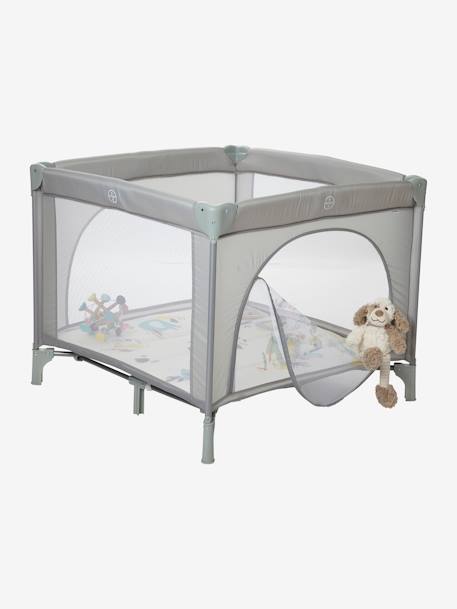 Parc pliant de voyage Baby'park GRIS - vertbaudet enfant 