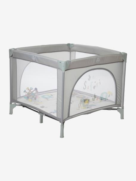 Parc pliant de voyage Baby'park GRIS - vertbaudet enfant 