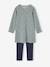 Lot de 2 pyjamas chemises de nuit + leggings fille rose pâle - vertbaudet enfant 