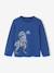 Flanellen jongenspyjama met print Dinosaurus marineblauw - vertbaudet enfant 