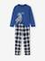 Pyjama Garçon Flanelle Imprimé Dinosaures marine - vertbaudet enfant 