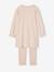 Lot de 2 pyjamas chemises de nuit + leggings fille rose pâle - vertbaudet enfant 