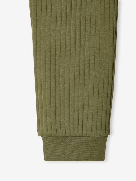 Lot de 2 pyjamas garçon en côtes kaki - vertbaudet enfant 