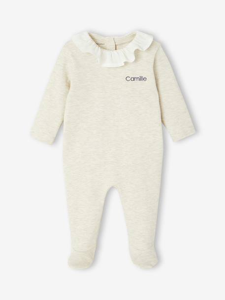 Set van 2 babyslaappakjes voor pasgeborenen gemêleerd beige - vertbaudet enfant 