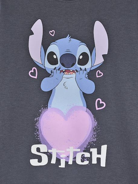 Robe sweat Disney Lilo & Stitch en molleton anthracite - vertbaudet enfant 