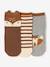Lot de 3 paires de chaussettes « renard » bébé garçon terracotta - vertbaudet enfant 