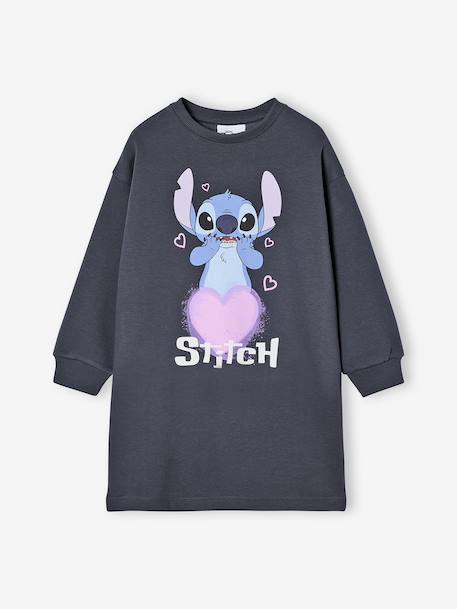 Robe sweat Disney Lilo & Stitch en molleton anthracite - vertbaudet enfant 
