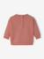Sweat-shirt bébé fille message imprimé vieux rose - vertbaudet enfant 