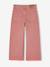 Pantalon fille large MorphogiK medium kaki+vieux rose - vertbaudet enfant 