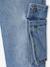 Pantalon denim loose battle garçon double stone - vertbaudet enfant 