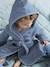 Personaliseerbare kinderbadjas KLEINE DINO Oeko-Tex® blauw - vertbaudet enfant 