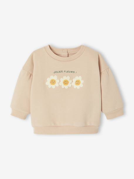 Bébé-Sweat bébé avec motif en bouclettes