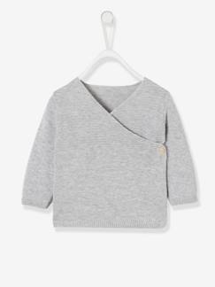Bébé-Pull, gilet, sweat-Gilet-Brassière naissance mixte en tricot 
