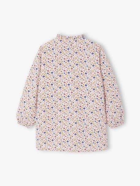 Tablier fille personnalisable à fleurs Lilibeth rose - vertbaudet enfant 