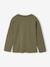 Lot 3 tee-shirts garçon unis olive+terracotta+vert d'eau - vertbaudet enfant 