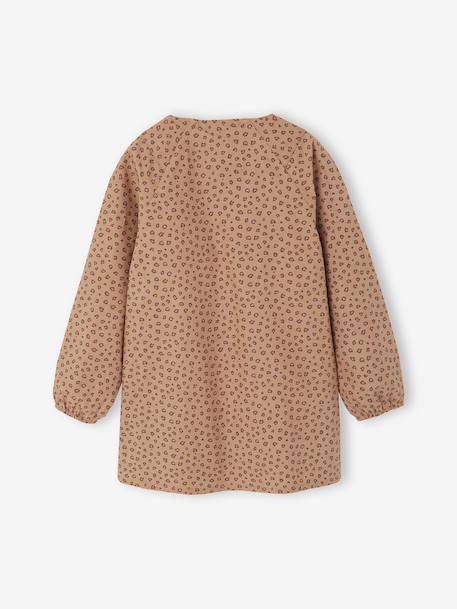 Tablier fille personnalisable léopard beige - vertbaudet enfant 