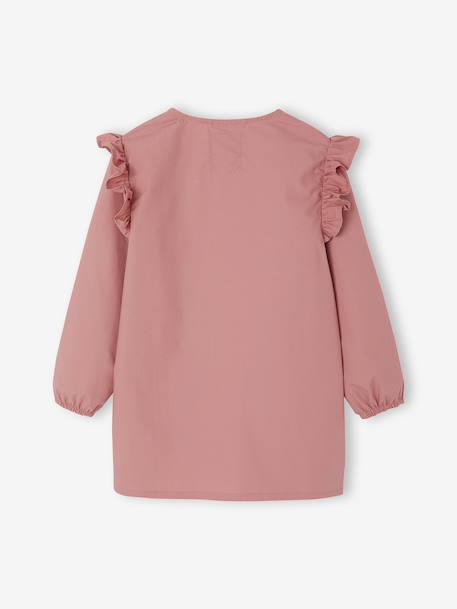 Tablier fille personnalisable Margot blush+vert émeraude - vertbaudet enfant 