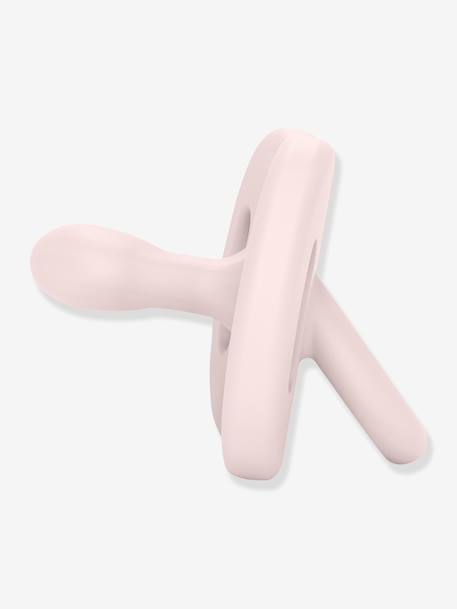 Sucette avec tétine symétrique SX Pro Colour Essence beige+bleu ciel+rose pâle+vert - vertbaudet enfant 