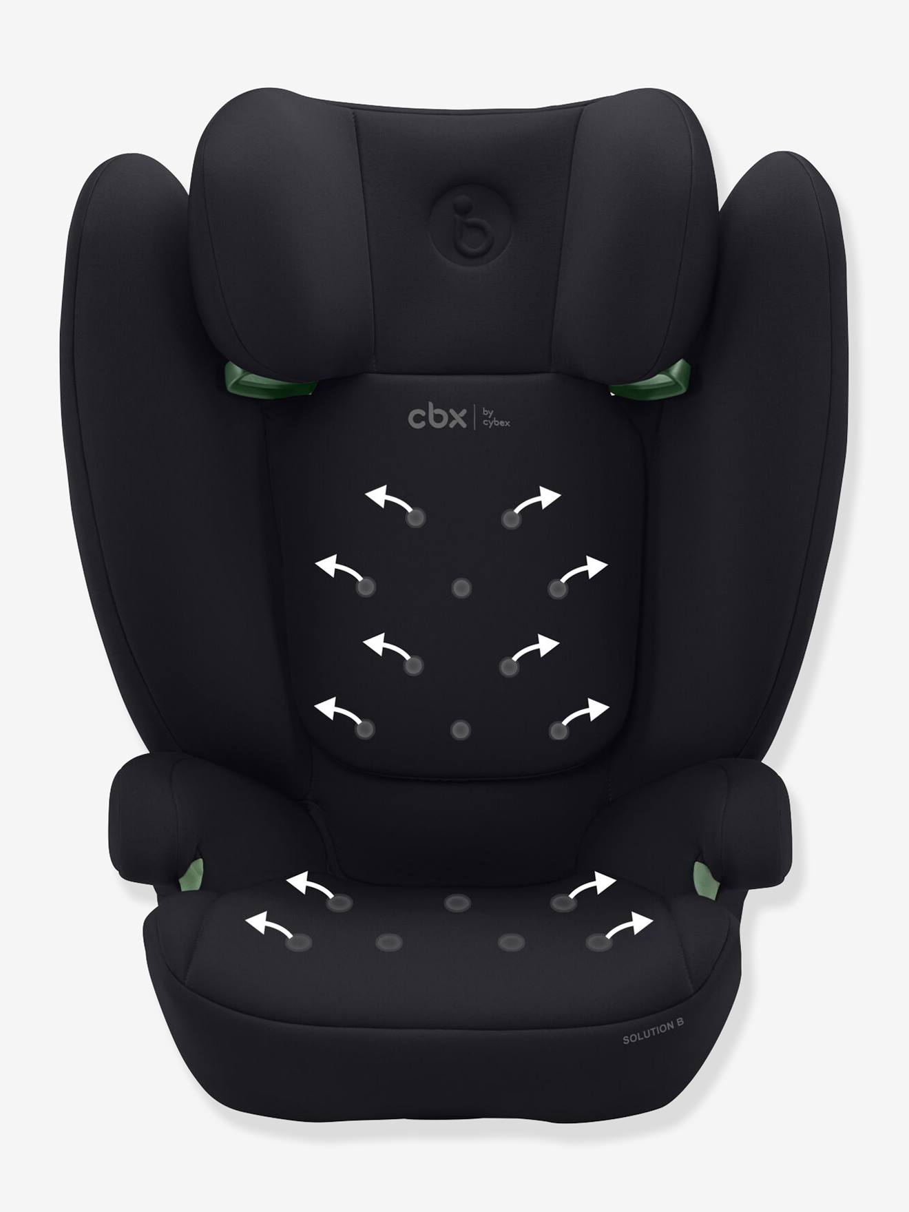 Siège Auto Enfant Cybex Solution B I-Fix - Couleur Gris-gris, Groupe 1/2/3 (9-36 Kg), Fixation Isofix - 11