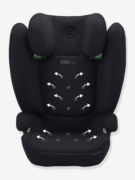 Siège-auto Silver Solution B-i-Fix i-Size 100 à 150 cm, équivalence groupe 2/3 noir - vertbaudet enfant 