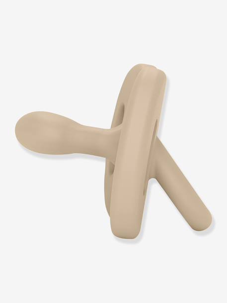 Sucette avec tétine symétrique SX Pro Colour Essence beige+bleu ciel+rose pâle+vert - vertbaudet enfant 